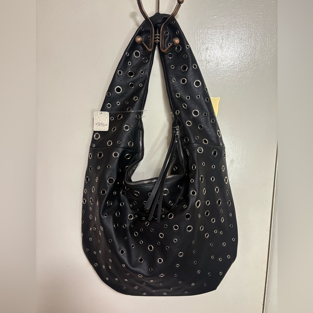 Free people embellished slouchy carryall BNWT.